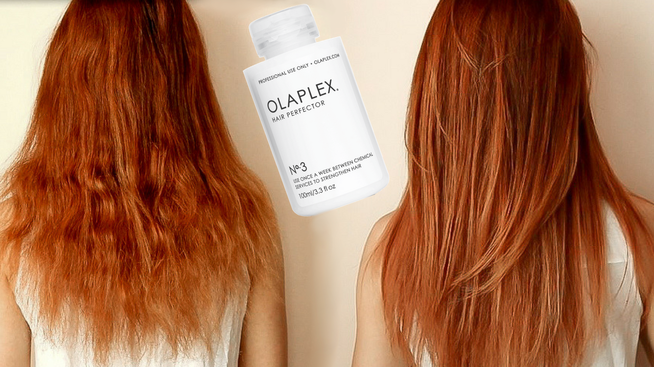 Olaplex 3 REVIEW At Home BEFORE AND AFTER PHOTOS 