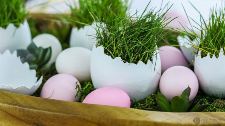 Cracked Eggs Centerpiece + 3 ways to display - Lily Ardor