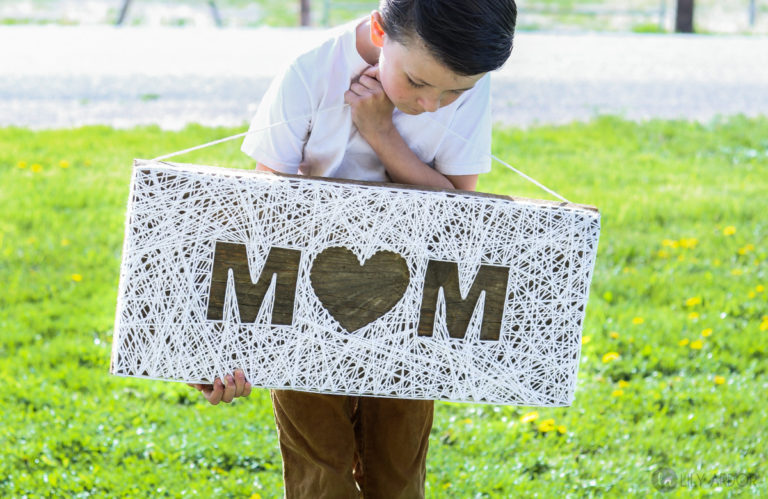 Mothers Day T Ideas Personalized Diy String Art Photo