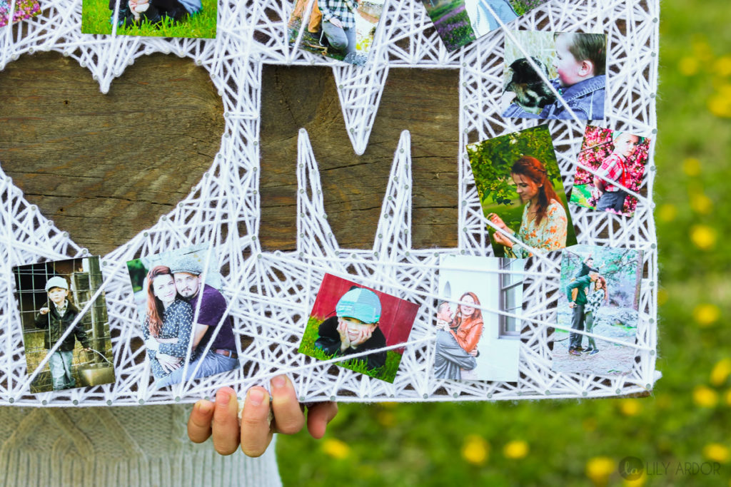 Mothers Day T Ideas Personalized Diy String Art Photo