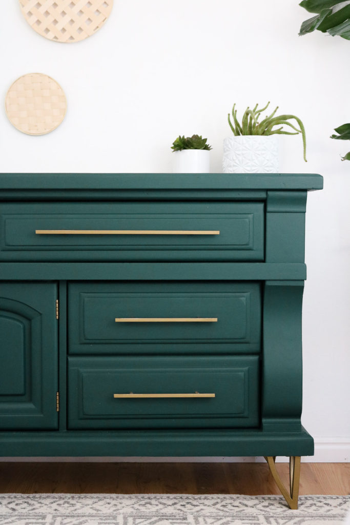 Two Tone Dresser - Dream Green DIY