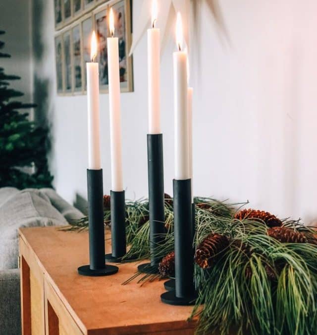 DIY CANDLE HOLDER SET