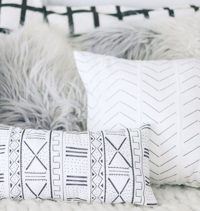 DIY AFRICAN MUDCLOTH PILLOW