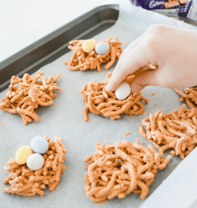 EASTER NEST COOKIES